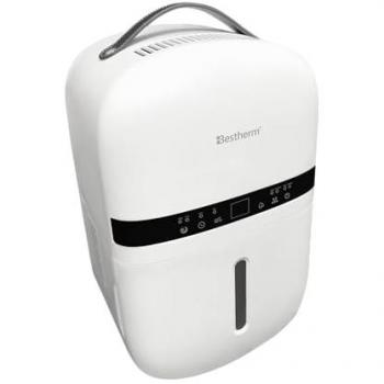 Deshumidificador de aire Bestherm Nova 5L/día - depósito extraíble, filtro de carbón activo, ionizador integrado y función purificador de aire