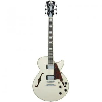 D'Angelico Premier SS Electric Guitar, Gloss Champagne Finish, Stopbar Tailpiece