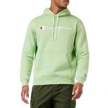 Sudadera con Capucha Champion Legacy Powerblend Fleece Verde Pastello para Hombre 2XL