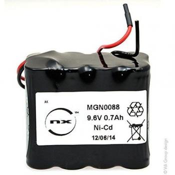 Batería Recargable NiCd 9.6V 700mAh 8x AA ST2 F110