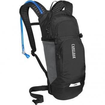 Mochila de hidratación Camelbak Lobo 9 2L negra y blanca