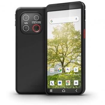 Smartphone Emporia ME7, 5.45, Android 15, 6 GB RAM, 128 GB, SIM única, 4G, Negro