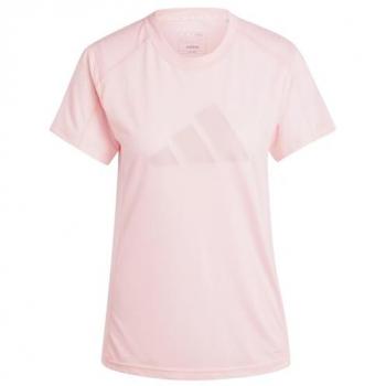 Camiseta de mujer adidas Train Essentials Big Performance Logo Rosa M