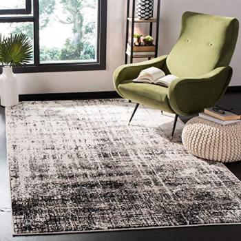 Safavieh Modern Abstract Area Rug Gray/Black 6 ft. x 9 ft