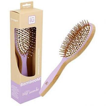 Ilū Bamboo Oval Medium Detangling Hairbrush
