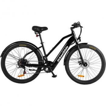 Bicicleta Eléctrica UrbanGlide F3 250W 25Km/h Autonomía 60 km Negro 27.5 Capacidad de Carga 130KG