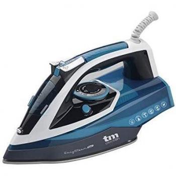 TM Electron TMPPL015 Plancha a Vapor, 2600 W, 0.35 Liters, Plástico, Azul