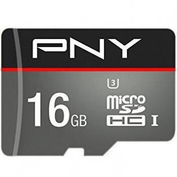 Pny turbo memoria flash 16 gb microsdhc clase 10 uhsi tarjeta de memoria 16 gb microsdhc clase 10 uhsi 90 mbs negro gris