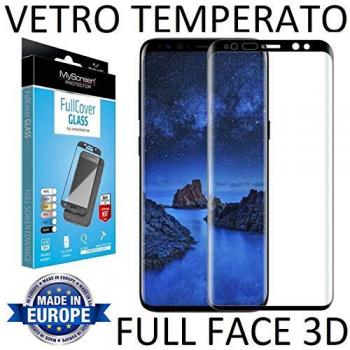 Protector de Pantalla 3D de Vidrio Templado MS Diamond Glass Edge para Samsung Galaxy S9 Plus (Modelo G965) - Color Negro, Alta Resistencia, Diseño Curvo, Protección Completa