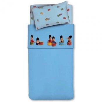 FUNDA NÓRDICA DRUMMERS DE ANNE GEDDES - CAMA DE 90 CMS