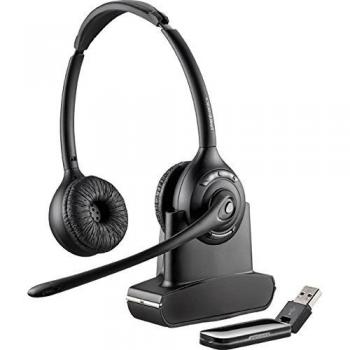 Plantronics SAVI W420 Binaural Diadema Negro auricular con micrófono - Auriculares con micrófono