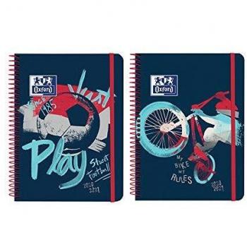 Agenda espiral cuarto Street Sport semana vista 2020/2021 Oxford