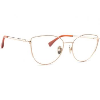 Max Mara Women's Eyeglasses MM 5002 in Rose Gold, Size 54