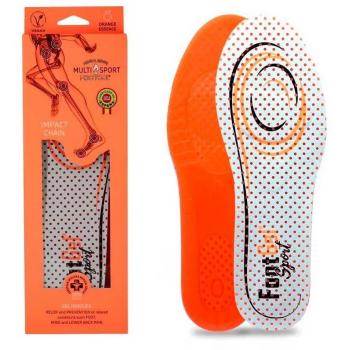 Plantilla Footgel Sport Naranja Talla 39-42