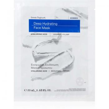 Korres Greek Yoghurt Moisturising Face Sheet Mask with Probiotics 20 ml