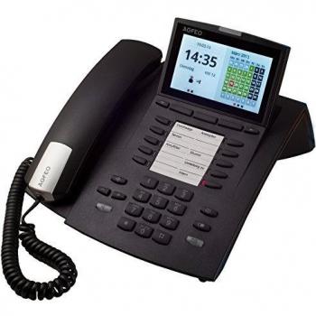 Agfeo teléfono de mesa ST 45 IP-Version, negro - Anschluss: Über LAN an ein AGFEO AS-Kommunikationssystem