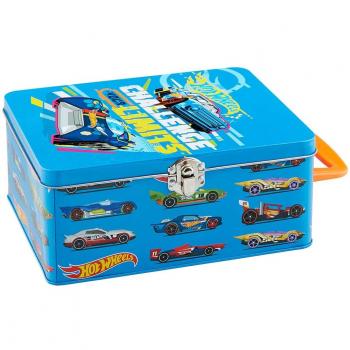 Theo Klein 2883 - Hot Wheels Maletin Para Coleccionar Coches Para 18 Coches