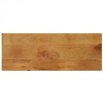 Tablero de mesa rectangular madera maciza mango 70x40x3,8 cm