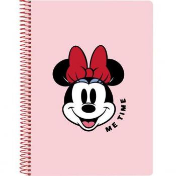 Libreta Cuarto 80 H. Tapas Duras Minnie Mouse Me Time