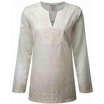Craghoppers – Camiseta de manga larga para mujer, Top, mujer, color Calico, tamaño 48
