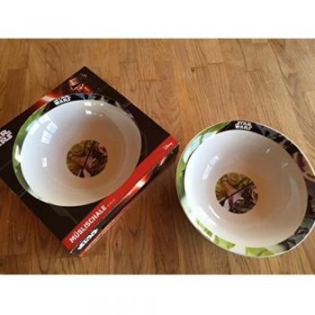 Star Wars Tazón de cereales Yoda y Darth Vader