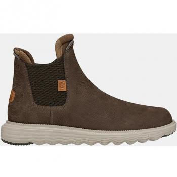 Botines Chelsea Impermeables para Hombre HeyDude Branson Craft Leather