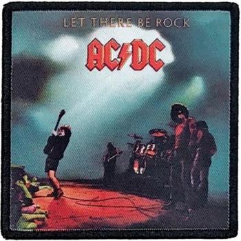 Parche termoadhesivo AC/DC Let There Be Rock Talla Única Negro