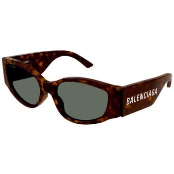 Balenciaga Women's Statement Sunglasses BB0258S 002, Brown, Size: 58 MM