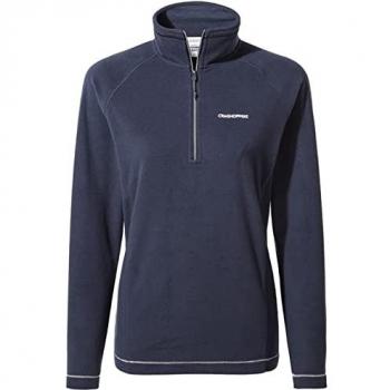 Craghoppers Women's Miska VI Half Zip Fleece Pullover - Size 18 - Blue Navy