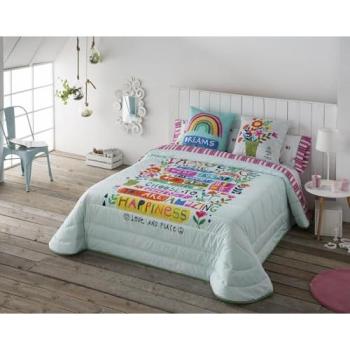 Colcha Bouti Imagine JVR - 100% Algodón, Estampado Digital, Disponible en Tamaños para Cama 80/90/105/135/150 - Fabricada en España