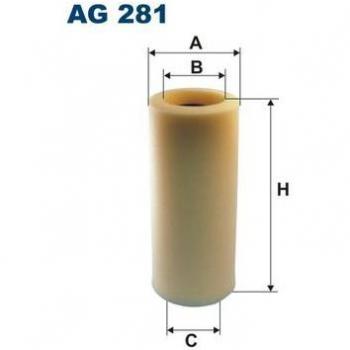 Filtron AG281 Compartimentos de Motor