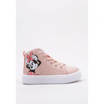 Deportiva para Niños de MINNIE - Diseño Único y Licencia Oficial - Máxima Comodidad, Durabilidad y Transpirabilidad - Bota Minnie 28 Rosa