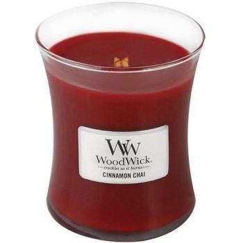 Woodwick Cinnamon Chai Scented Candle with Wooden Wick 275 g