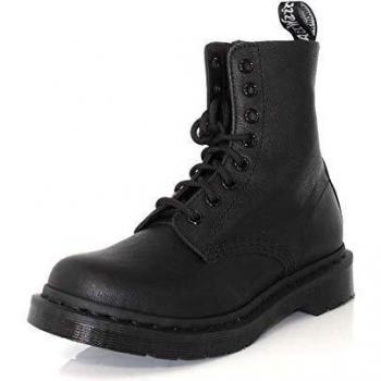 Dr. Martens Womens Pascal Mono Closed Toe Retro Punk Fashion Ankle Boots - Black - 3