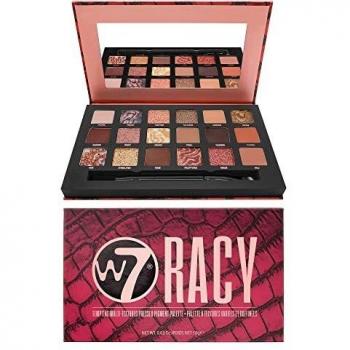 W7 Racy Paleta de Sombras y Pigmentos Prensados
