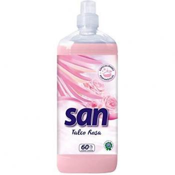San Suavizante Concentrado Talco Rosa, 60 Lavados - 1440 ml