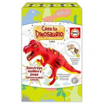 Educa - CREA Y Moldea Tu T-Rex Juego Educativo Para Niños, Multicolor