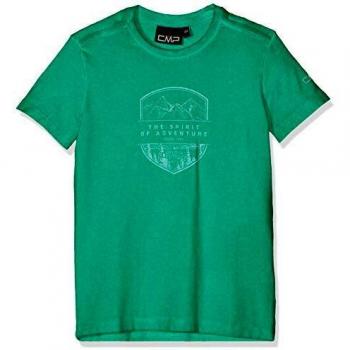 CMP Camiseta para niño 38t7544, Niños, Camiseta, 39T7544, Verde Esmeralda, 104