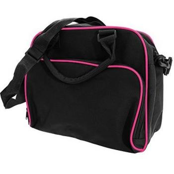 Bolsa Mensajera Compacta para Danza Junior Bagbase (15 Litros) Talla Única Fucsia/Negro