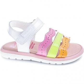 Pablosky - Sandalias de bebé niña con cierre adherente y suela flexible