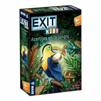 Devir Exit Kids: Acertijos en la Jungla Juego de Mesa