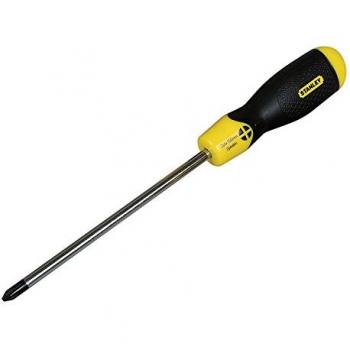 STANLEY 0-64-974 - Destornillador pozidriv cushion grip 2pt x 100mm