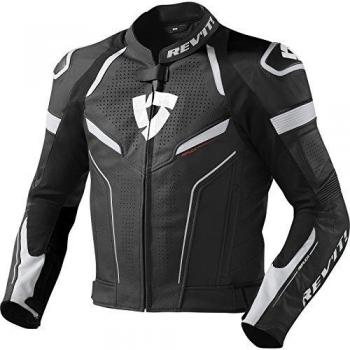 FJL068 - 1600-M56 - Rev It Replica Motorcycle Jacket 56 Black-White