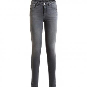 Curve X High Waist Skinny Gray Jeans - Women's Size W32 L30