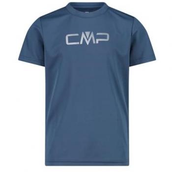 CMP Camiseta Unisex Niños Manga Corta Azul Ultramar 104 cm