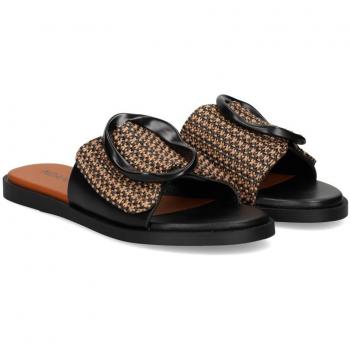 Sandalias Planas Mujer Noa Harmon - Negro Talla 39
