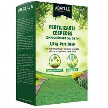 Fertilizante Césped - Caja 1,5 kg