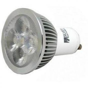 Silver 460410 - Lampara LED GU10 5W L.Fria 220V