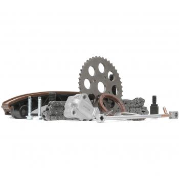 Transmisión por cadena completa SKF VKML 82000-3 (cadena de rodillos con piñones, kit de cadena de distribución)
