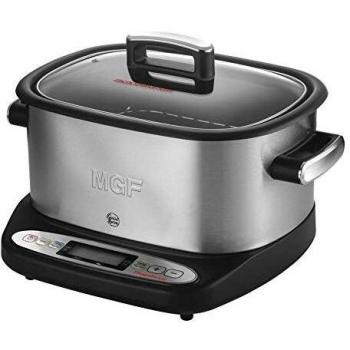 MAGEFESA 02MC6601000 02MC6601000-Olla de cocción Lenta eléctrica Modelo GUISOTHERM de Acero Inoxidable MGF6601 MULTICOOKER 6L, Multicolor